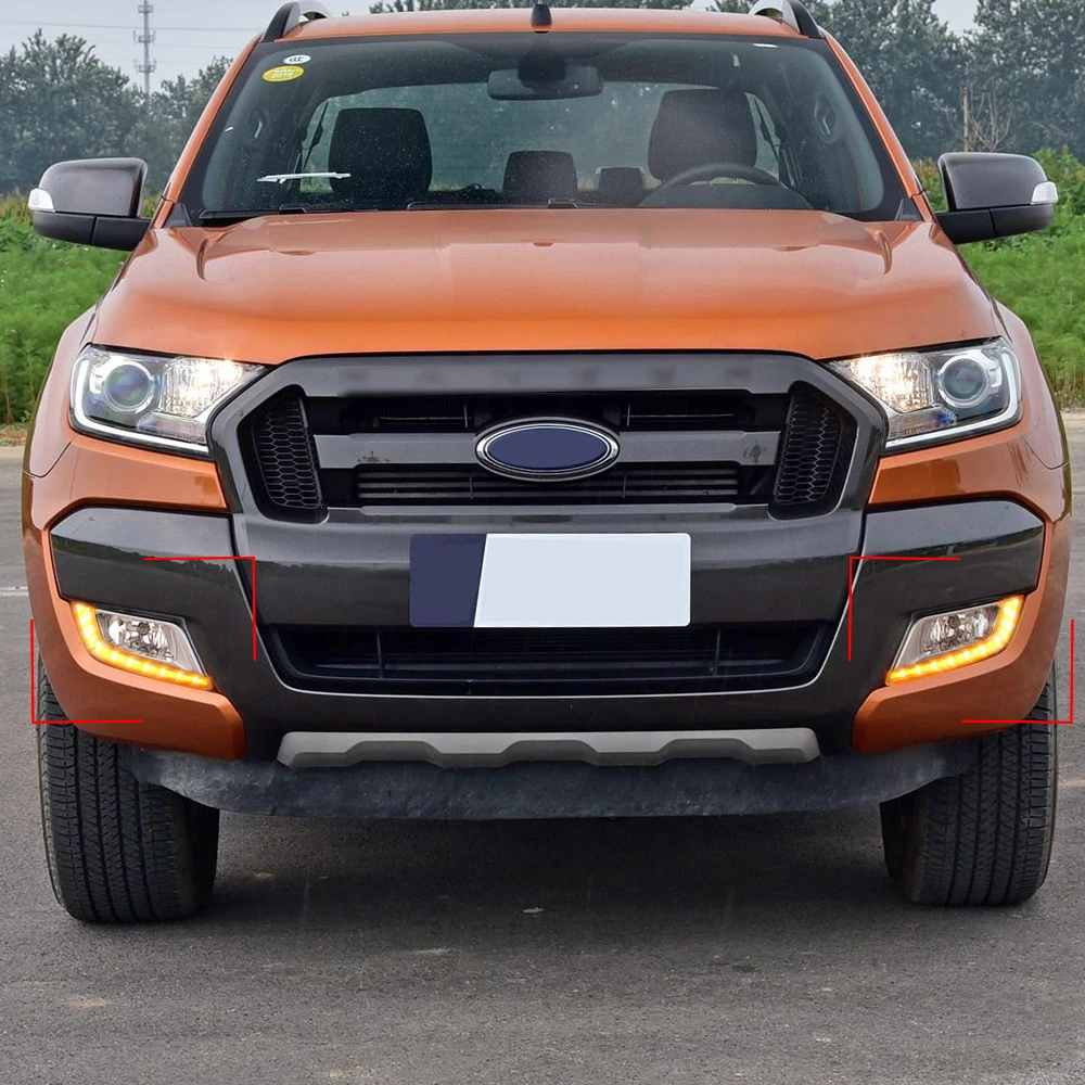 Автомобильная проблесковая для укладки волос 1 комплект Ford Ranger 2015 2017