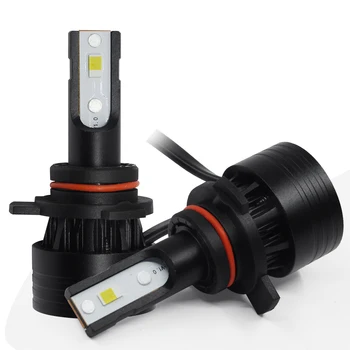 

1 Set Mi3 LED Headlight bulbs Mini All-in-One Converion Kit-H1 H4 H7 H11 9005 9006 H3 9012 HIR2 High Power CSP Chips 9-32V.White