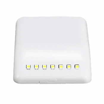 

10PCS Led Sensor Cabinet Lamp 7 LED Intelligent Cabinet Wardrobe Door Lights Door Open Light On 5mm Sensor LED Cabinet Light