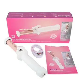 

Mini Ceramic Curling Iron Professional 2 in 1 Mini Hair Curler USB Rechargeable Handy Portable Straightener Curlerfor Hair Styli