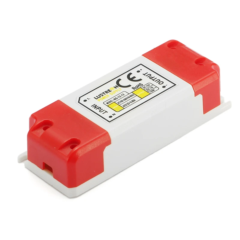CLAITE 12 Вт 24 Вт 36 Вт 48 Вт 60 Вт AC100-240V к DC 12 В светодиодный драйвер ПИТАНИЕ адаптер трансформатор высокой мощности питания не водонепроницаемый