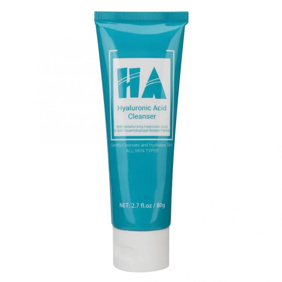 Blackhead Removal LANBENA 80ml Grape Seed VC Hyaluronic Acid Moisturizing Brightening Tightening Face Cleaning Facial Cleanser - Цвет: Hyaluronic Acid
