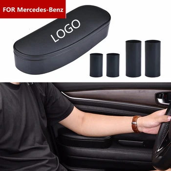 

3 in 1 Storage box Adjustable Car Elbow Support Left Hand Armrest Support Anti-fatigue For Mercedes Benz W202 W203 W204 W208