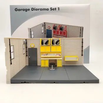 

1/2/4 PCS 1/43 Scale Aurora Garage Diorama Scene Model (not include model cars)