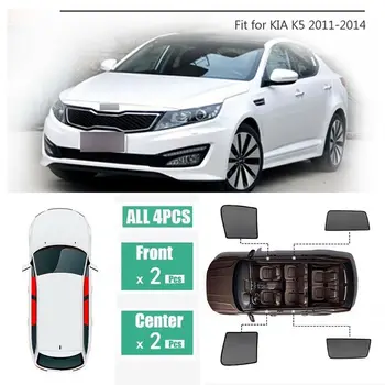 

For Kia K5 Optima 4Pcs Windows Sunshade Ray Protector Mesh Block Privacy Visor