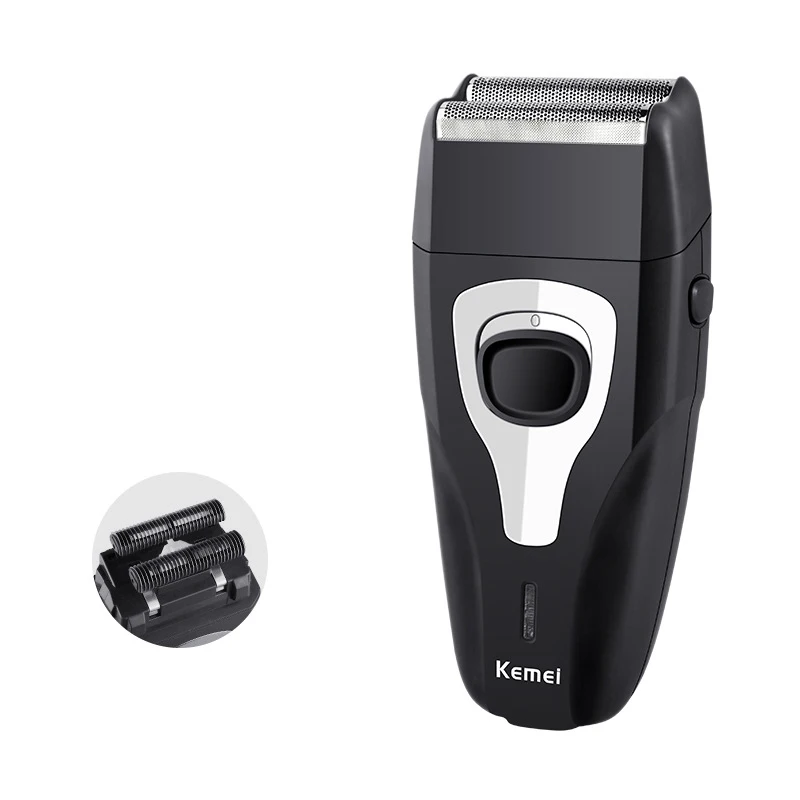 

Double Layer Reciprocating Strong Power Shaver Electric Shaver Push Bald Useful Product Kemei New Style Km-1103