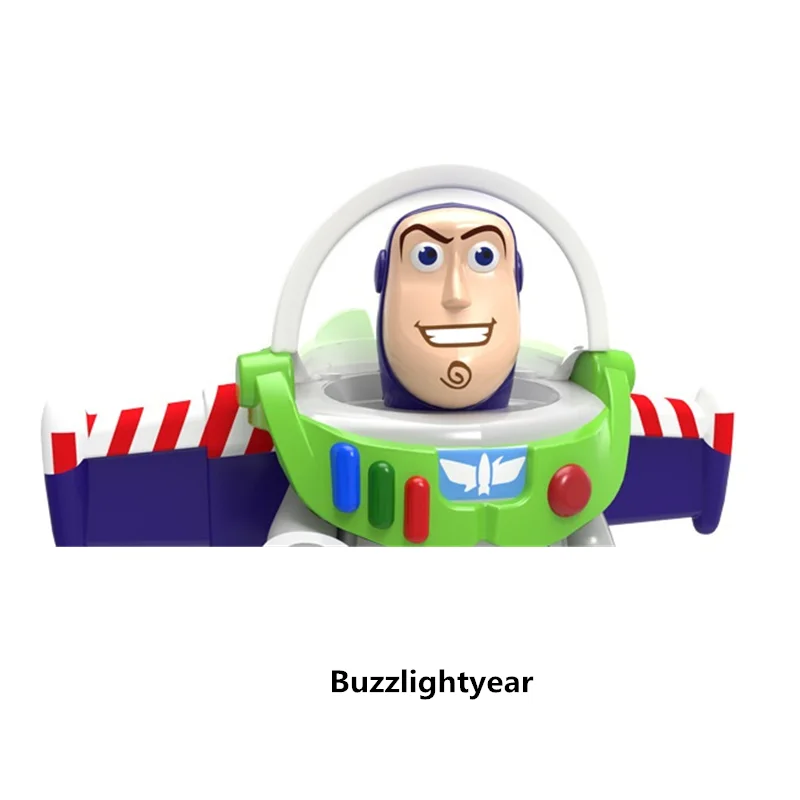 Toy Story 4 Woody Buzz Lightyear Forky Figure Gremlin Gizmo Stitch Mario Alien Building Blocks Giocattoli Per Bambini