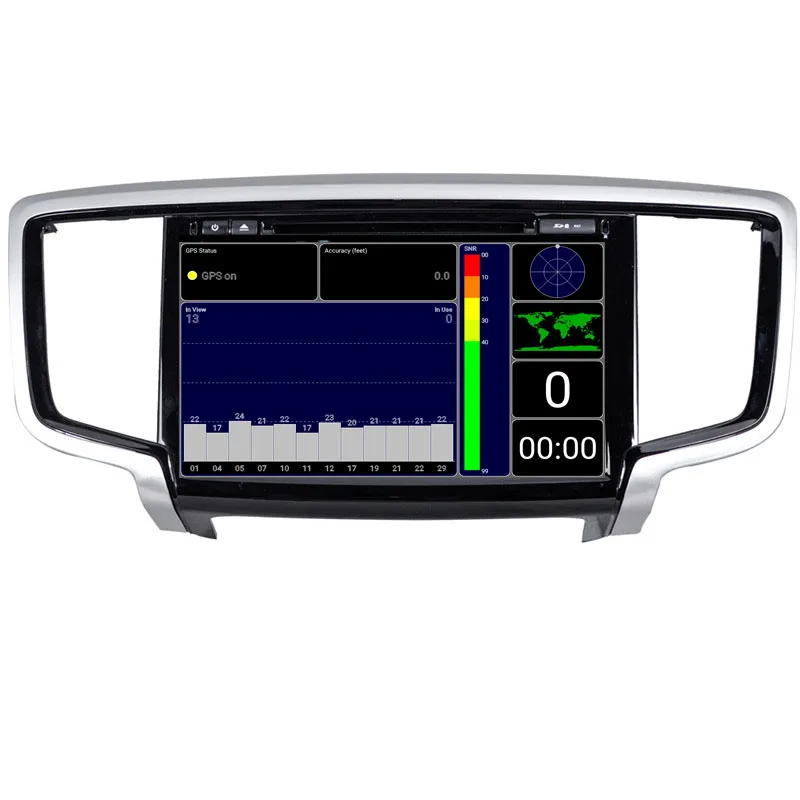 NaviTopia 1024*600 10,2 дюймов 8 core ram 2G rom 32G Android 8,1 автомобильный радиоплеер для Honda Odyssey-с картами
