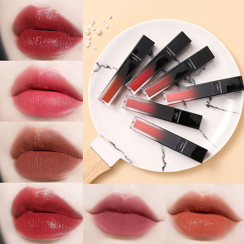 Matte Liquid Lipstick Waterproof Make Up Long Lasting 6 Colors Lip Gross Lipsticks Cosmetic Sexy Maquillage Beauty Stick |