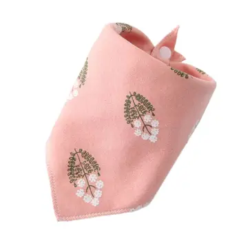 

4Pcs Double Layer Baby Drool Bibs Cartoon Sheep Newborn Saliva Towel Bandana GXMB