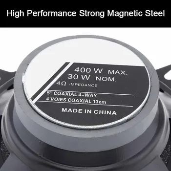 

2 Pcs 6.5 Inch 600W 4 Way Coaxial Auto Music Stereo Non-Destructive Hifi Speakers Stereo Full Range Frequency Speakers