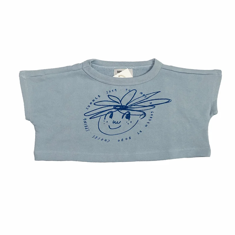 t shirt BC/брендовая модная детская хлопковая Футболка топы для мальчиков и девочек, футболка детская футболка одежда для малышей Летняя одежда - Цвет: t shirt