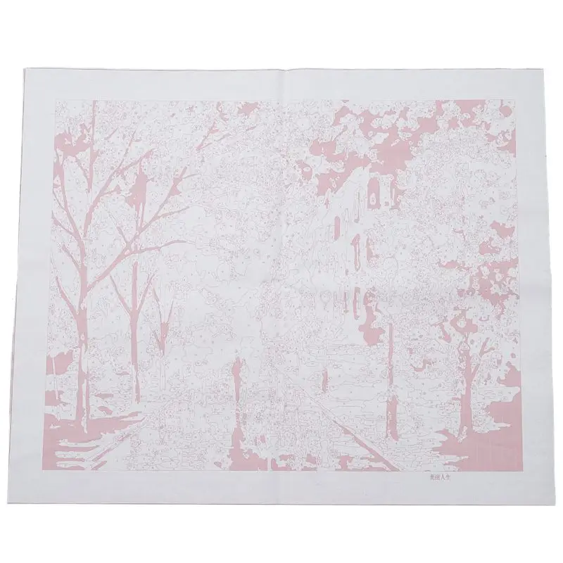 

Paintworks Paint By Number Kits Diy Oil Painting Unique Gift-Romantic Night 16*20 Inch (Frameless)