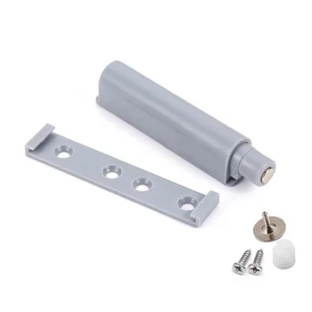 

10PCS/lot Plastic Magnetic Cabinet Catches Cabinet Latch Push to Open Cupboard Drawer Door Touch Stop Damper Buffer Pull Push