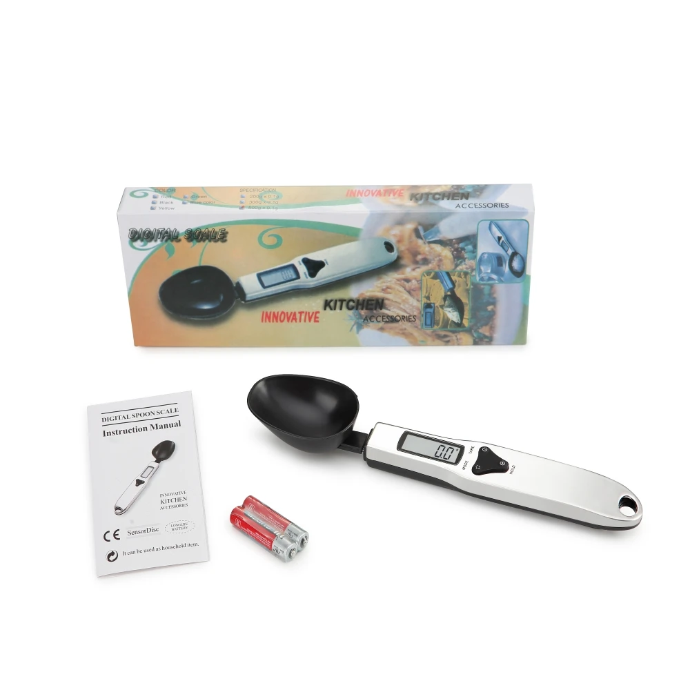 

Portable LCD Digital Kitchen Scale Measuring Spoon Gram Electronic Spoon Weight Volumn Food Scale New High Quality 5