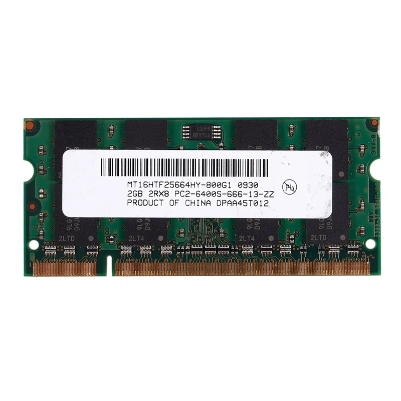 2 Гб ОЗУ DDR2 PC2-6400 800 МГц 200Pin 1 8 в для ноутбука SO-DIMM | Компьютеры и офис