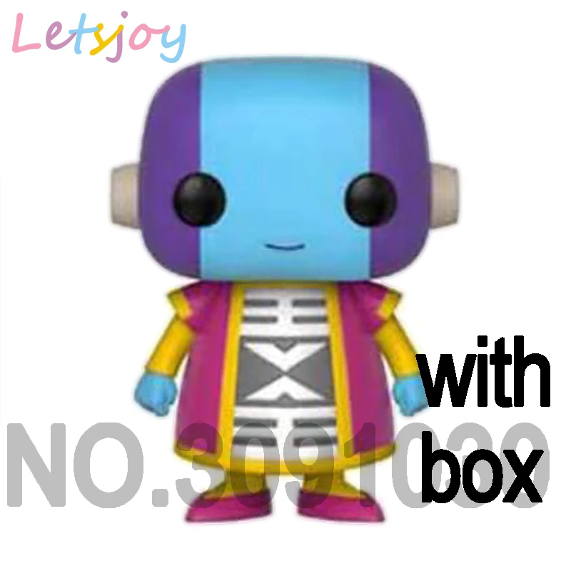 28zen oh with box Официальный Золотой Красный глаз Frieza broly 15 см поп dragon ball Vegetto son guko GOHAN letsjoy Vegeta фигурка милая кукла - Цвет: 28zen oh with box