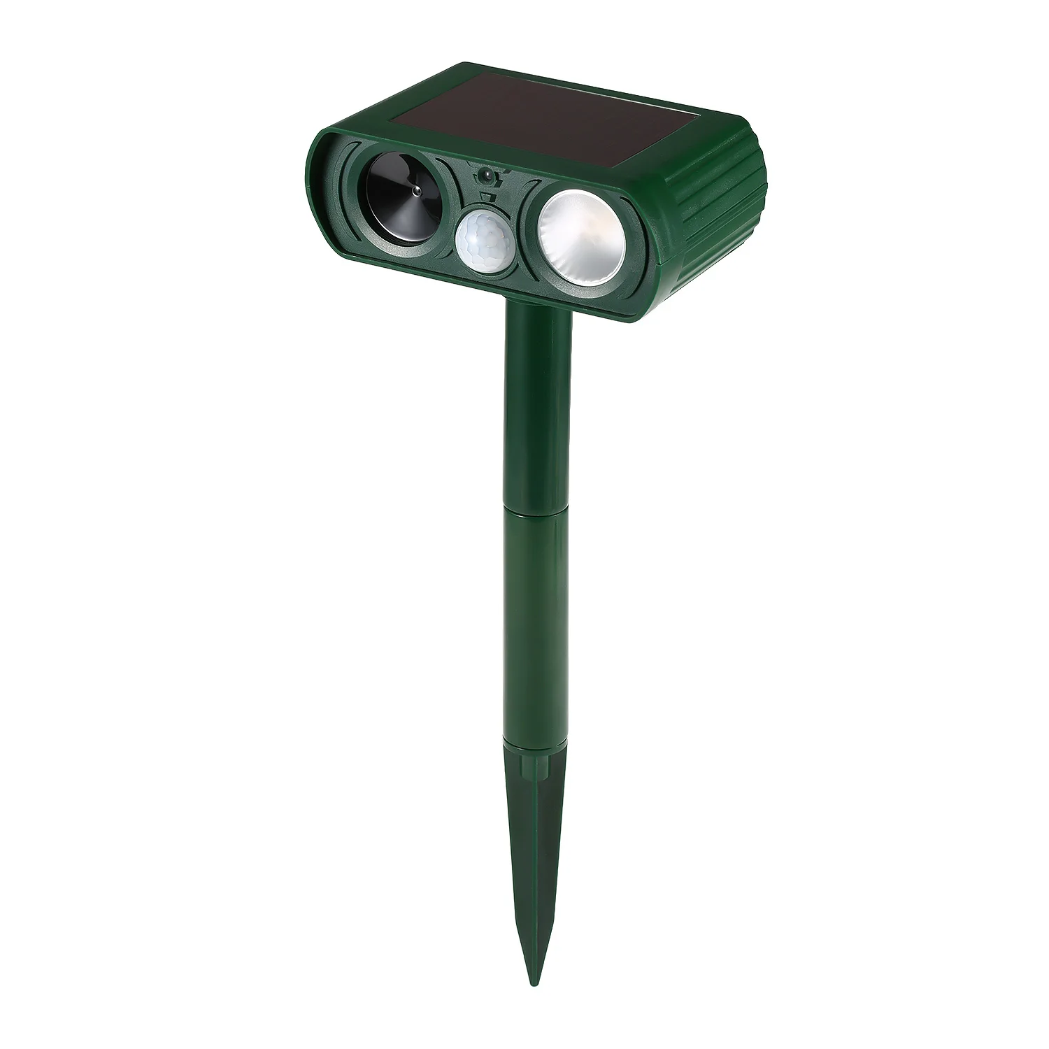 Solar Ultrasonic Repeller Deterrent Pest Cat Dog Fox Deterrent Solar Powered Scarer Repellent Outdoor Garden Tools Repellents