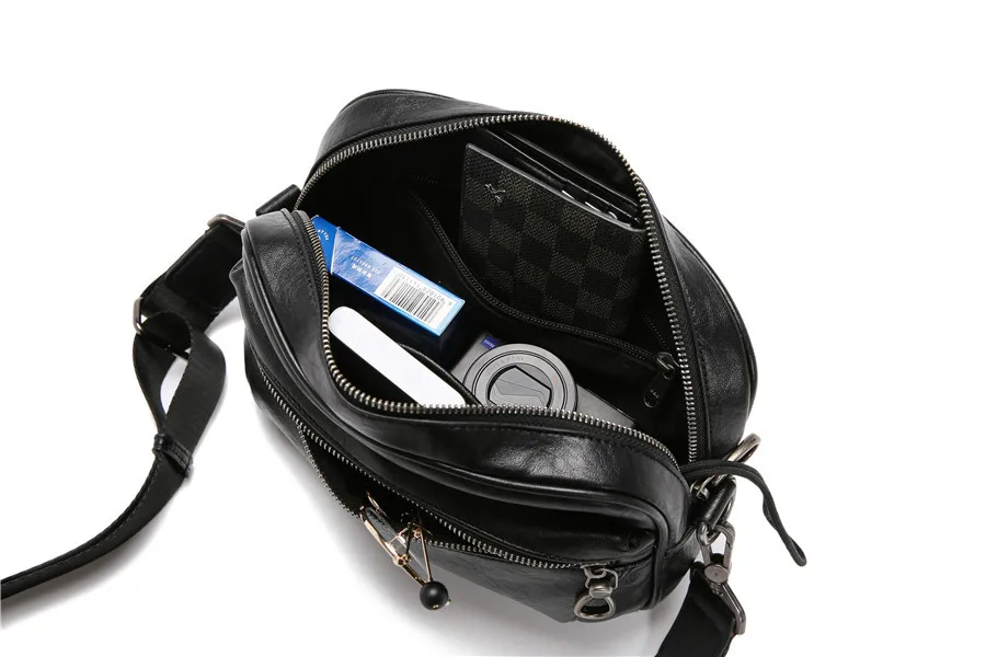 Single Shoulder Bag Men's Messenger Bag Small Shoulder Bag Men's Bag Cross Bag Leisure Multi-function Business Bag