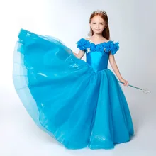 Детская одежда на Хэллоуин; коллекция года; платье для девочек в европейском и американском стиле; платье принцессы для костюмированной вечеринки; платье-пачка; длинный костюм