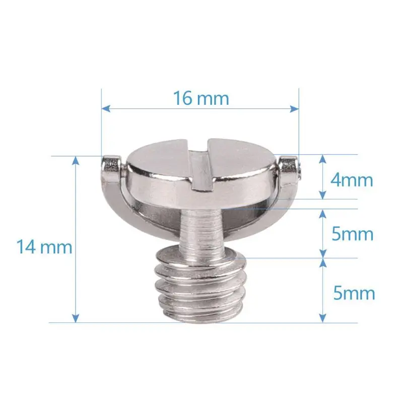 1/4 camera screw 10pcs for quick release plate 1/4 inch Folding D-Ring Adapter Tripod Monopod Quick Release Plate Camera camera tripod plate,camera tripod adapter,camera mount plate,camera base plate,camera screw set