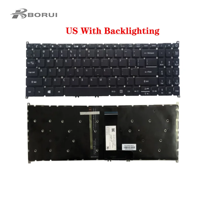 Laptop LCD Back Cover/Front Bezel/Palmrest/ Keyboard/Bottom Case/Hinge For Acer Aspire 3 A315-42 A315-42G A315-54  N19C1 Series