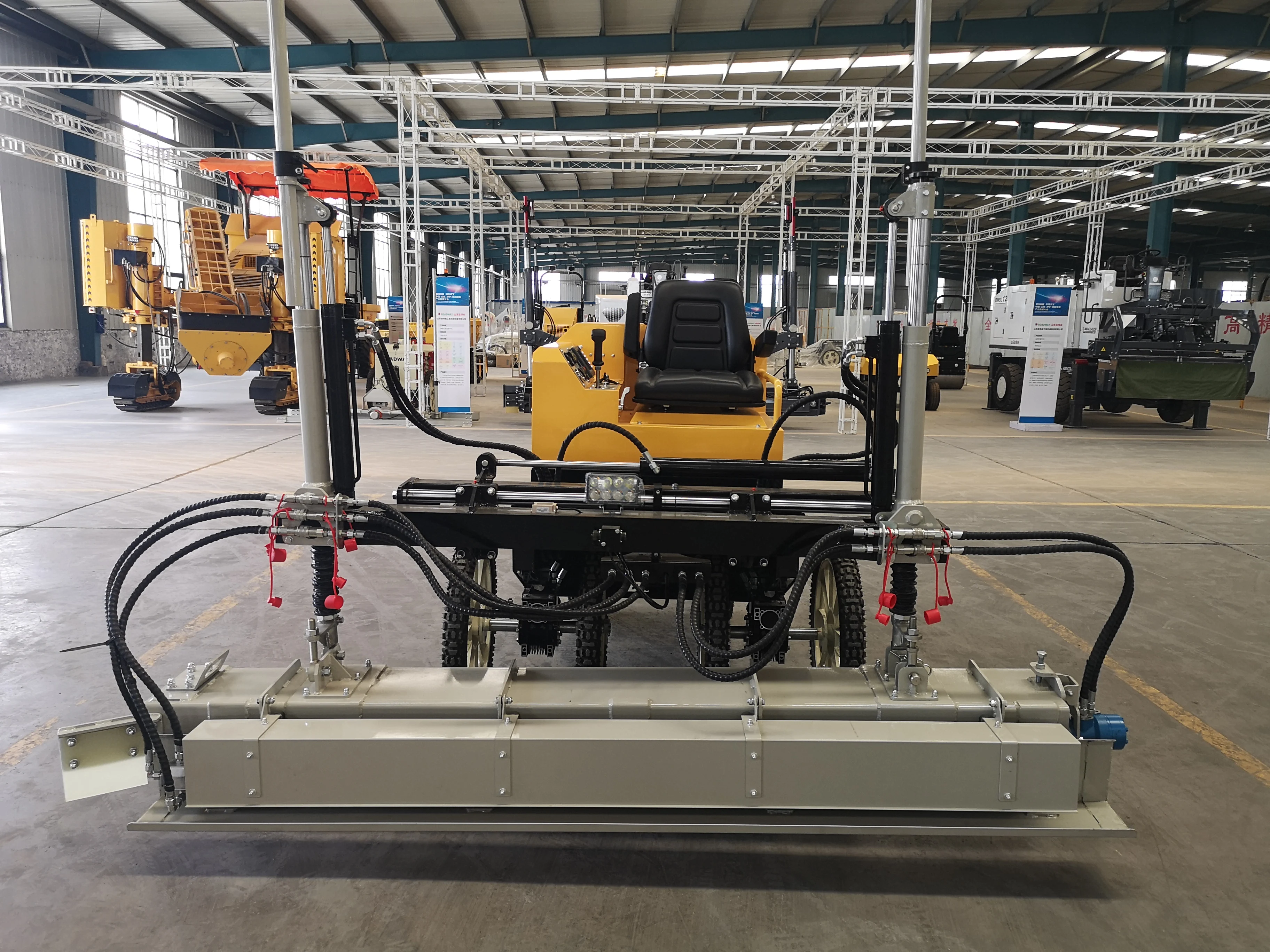 High Technology Concrete Leveling Remote Control Screed Laser 1.2Ton