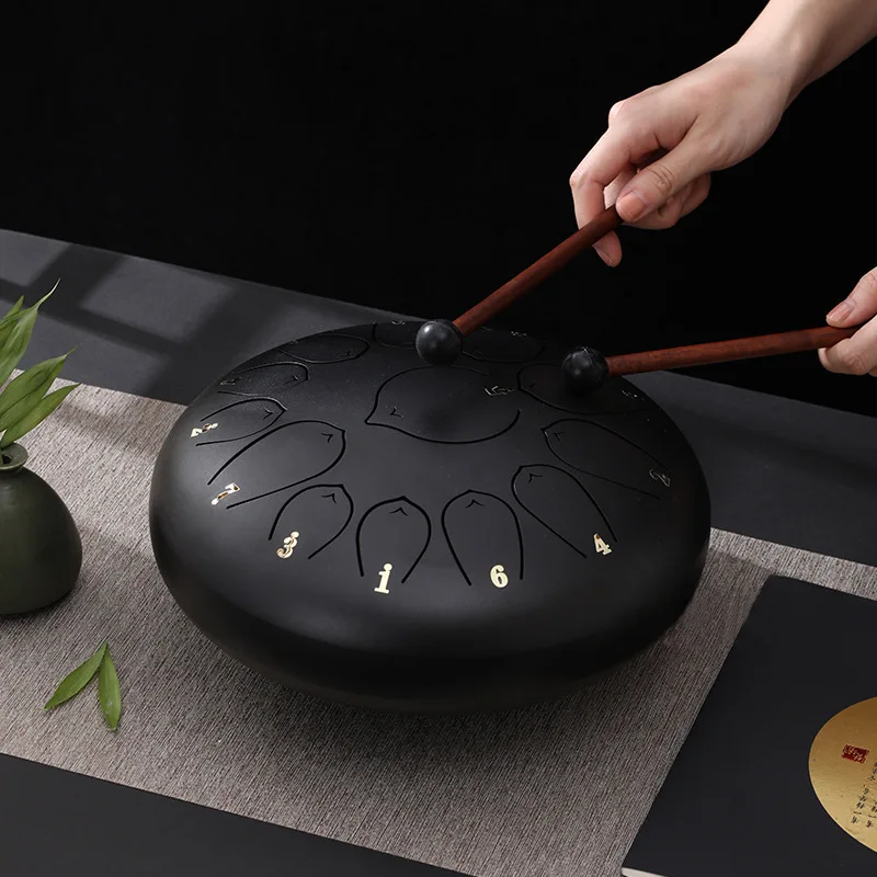 

Fashionable new 10 "13 tone drum instruments student drum adult steel tongue drum children percussion toys free shipping