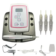 1 Набор микропигмента Перманентный макияж машина комплект с 50 штук микроблейдинга иголки для бровей татуировки машина татуировки ручка