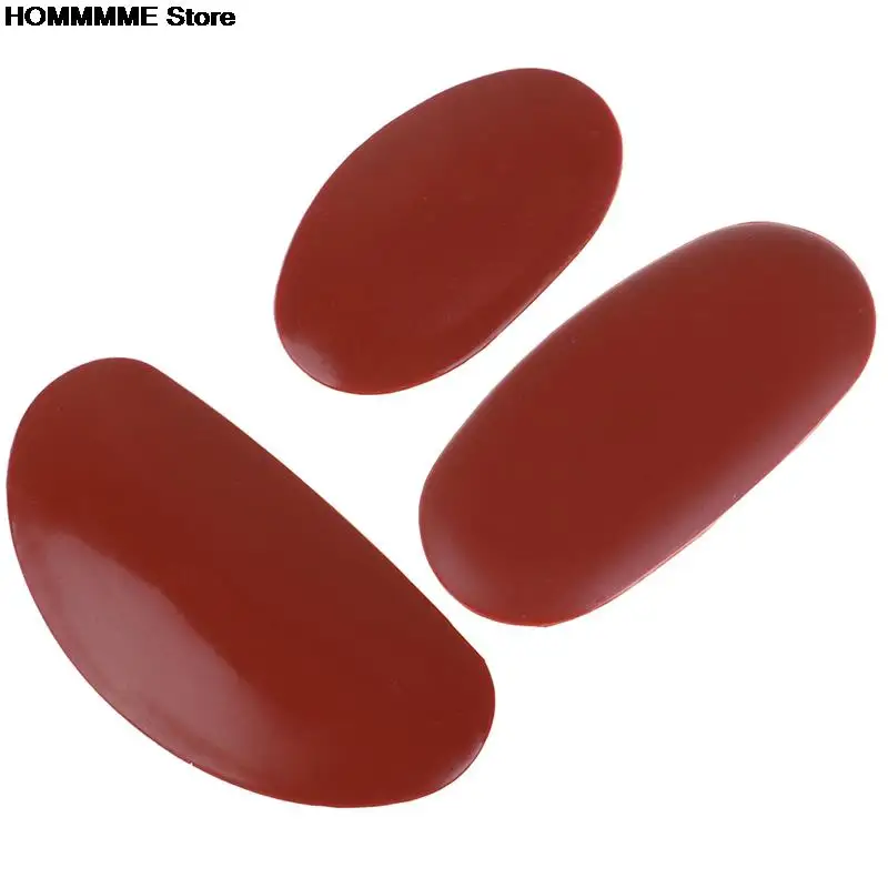 3Pcs/set Very Soft Hand-made Sculpture Ceramic Clay Artist Auxiliary Art Special Tools Red Pottery and Clay Artist, Red