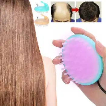 

USB Charging Electric Scalp Massage Comb Phototherapy Massage Hair Growth Comb with Handle Salon Red Blue Light Hair Care Comb