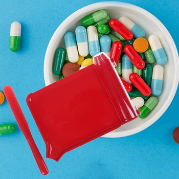 

Pills Counting Tray Counter Dispenser Pharmacy Spatula Doctor Pharmacists Tool
