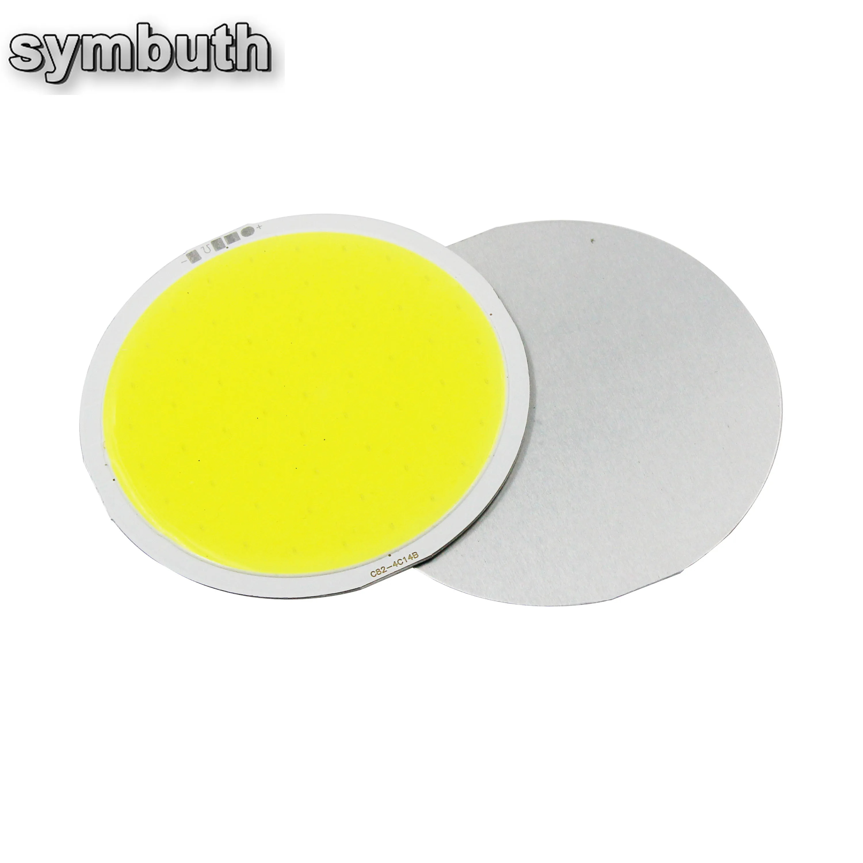 DC 12V 라운드 LED 패널 LED COB 모듈 82mm COB LED 칩 온보드, 8w 전구 발광 다이오드 DIY 자동차 램프 콜드 화이트 6500k