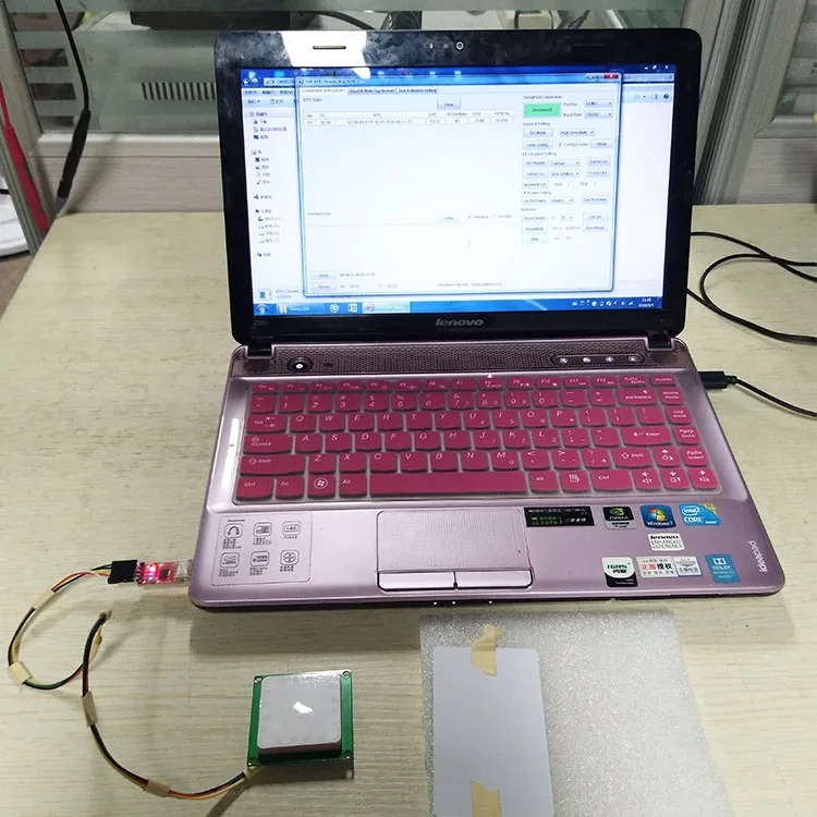 ИК rfid-считыватель UHF модуль считывания карт антенна интегративное расстояние распознавания 2 м 915 МГц трубка
