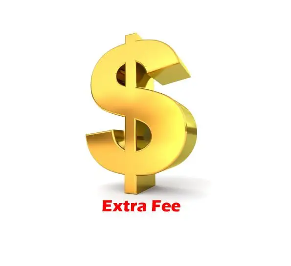 

Extra fee