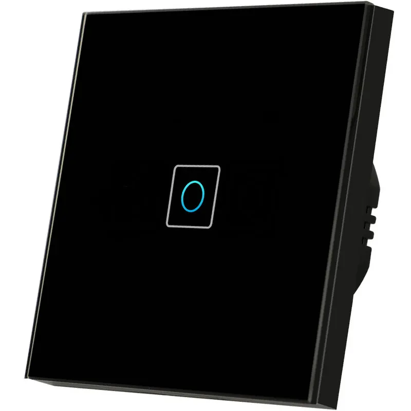  1/2/3 Gang EU Standard Wall Light Touch Switch 220V Smart Switch With Waterproof Toughened Glass Pa - 32916318378