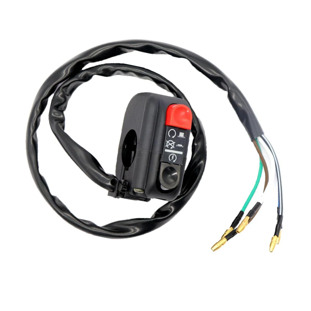 Motorcycle START STOP SWITCH Motorcycle bike Handlebar IGNITION ON/OFF Universal For Honda Yamaha Suzuki Kawasak 22mm diameter