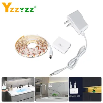 

DC12V 2835SMD IR Hand Motion Sensor LED Cabinet Light Dimmable Hand Sweep Sensor LED Strip DIY Kitchen Closet Wardrobe Lamp Deco