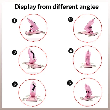 Automatic Sex Machines With Big Dildo Adjustable Love Gun Machine Female Masturbator Retractable Vagina Adult Toys for Women Gay 5