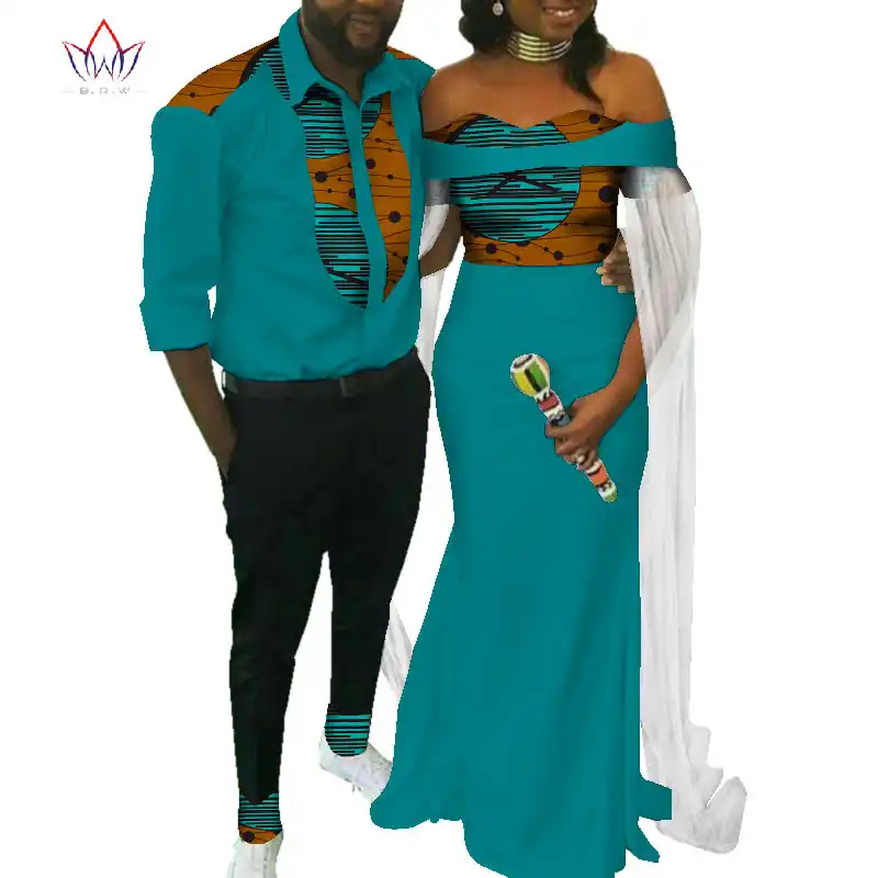 couples matching outfits for traditional weddings