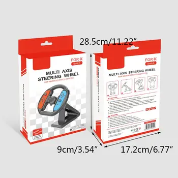 

1Set Multi Axis Steering Wheel Racing Game Stand Dock for Switch Joy-Con Handle B85B