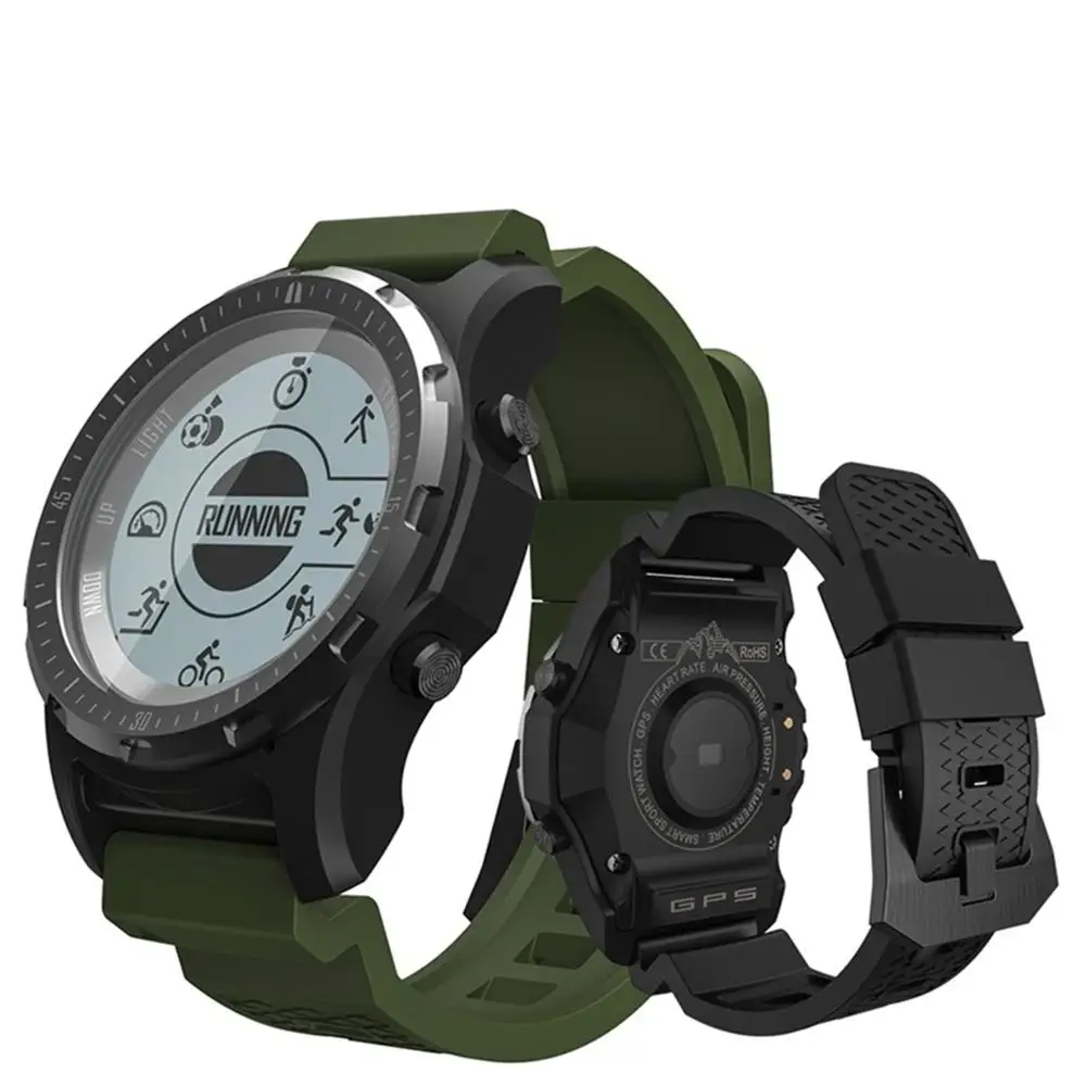 

Sport Wristband Bracelet Alarm Clock Fitness Tracker SmartWatch Men GPS Heart Rate Monitor S966 ECG Sedentary Reminder Watch