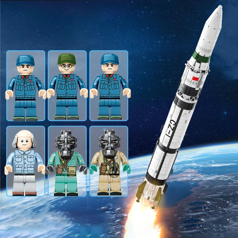 

Toys for Children China Aerospace Long March One Model Kit Boy Diy Educational Assembling Building Block Brick Kids Gift New T18