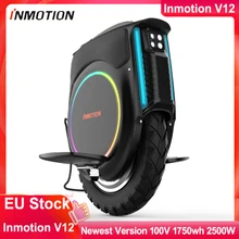 INMOTION V12 – roue électrique multifonction avec écran tactile, 100V, 1750wh, vitesse élevée et couple élevé, dernière Version