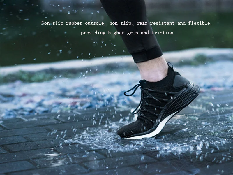 Original Xiaomi Mijia Sneakers 3 Men's Outdoor Sports Uni-moulding 3D Fishbone Lock System Knitting Upper Men Running Shoes