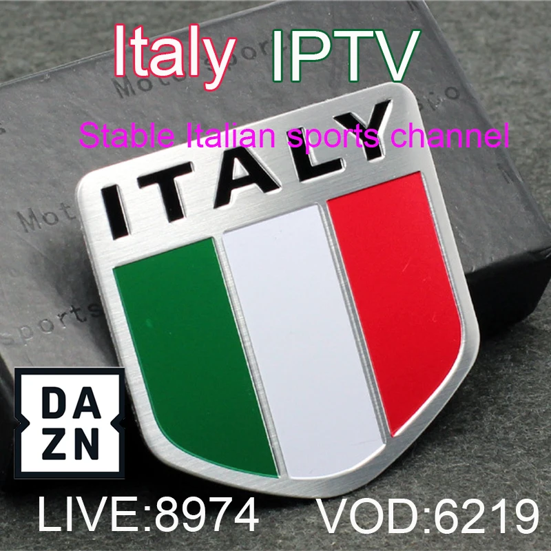 

Italy Suscripcion 12 months Spain IPTV dazn subscription Spain DAZN Movist code for Android box Enigma2 smart PC Smart TV box
