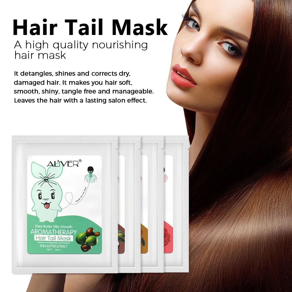 

30ml Natural Nourish Hair Tail Hair Mask Repair Dry Replenishment Hydrating Water Lock Deep Conditioning Plant Extracts Scent
