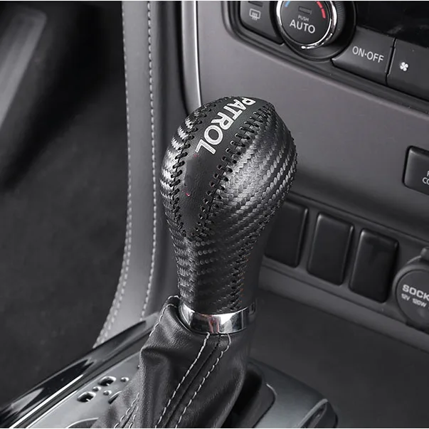 Кожаная рукоятка для Nissan патруль Y62 Armada 2016 2017 2018 2019 2020 аксессуары|Лепнина