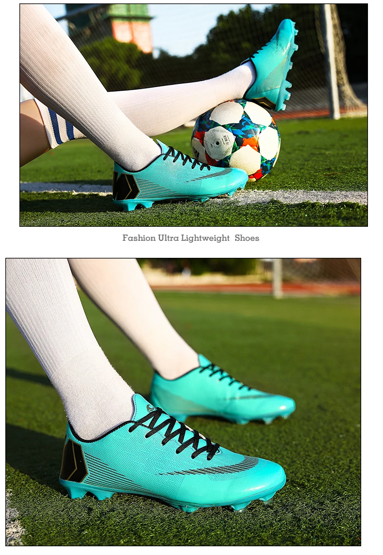 Football Shoes Men Turf Spikes Football Boy Women Outdoor Athletic Trainers Sneakers Adults Brand Professional Soccer Futbol (6)