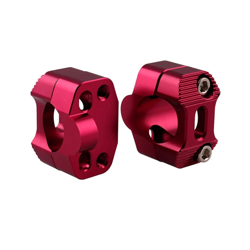 

28MM CNC Aluminum Motorcycle Handlebar Risers 28mm Adjustable Fat Bar Clamps Universal For KTM EXC YZF CRF KLX Dirt Pit Bike